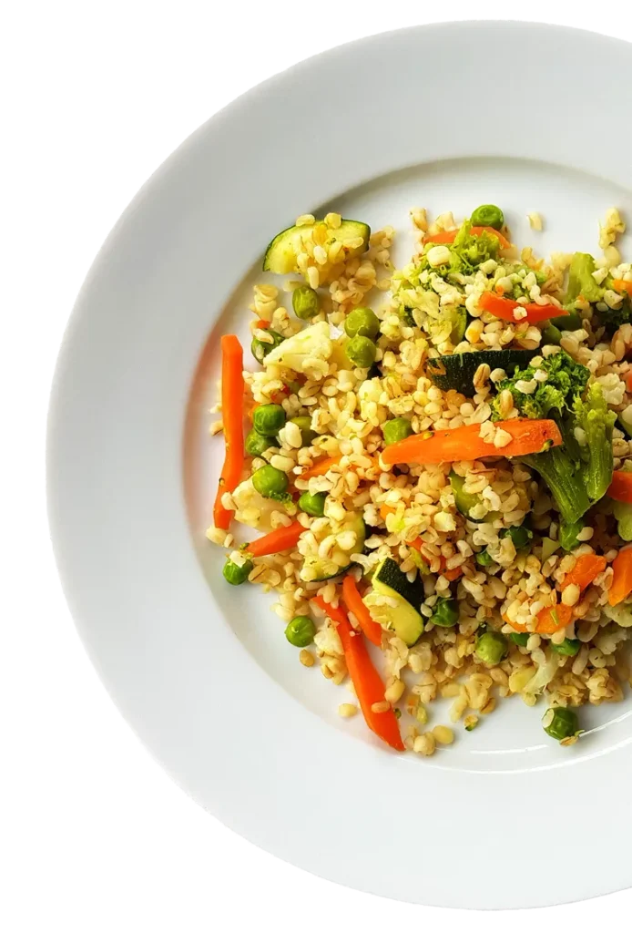 Zöldséges bulgur